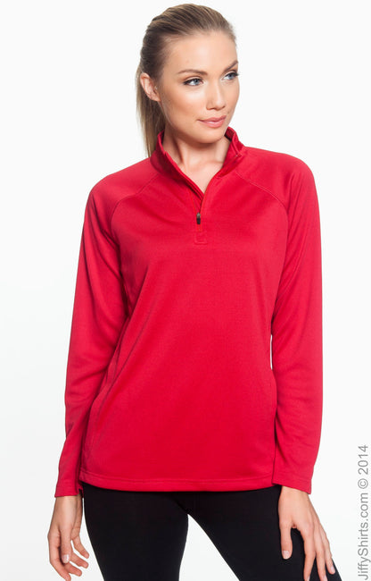 Women's Stretch Tech-Shell® Compass Quarter-Zip - Red