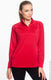 Devon & Jones DG440W - Women's Stretch Tech-Shell® Compass Quarter-Zip - Red