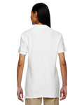 Women's Premium Cotton® Women's Double Piqué Polo - White