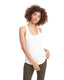 Next Level 6338 - Women's Gathered Racerback Tank - White