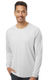 Paragon SM0210 - Unisex Long Sleeve Performance Tee - Aluminum