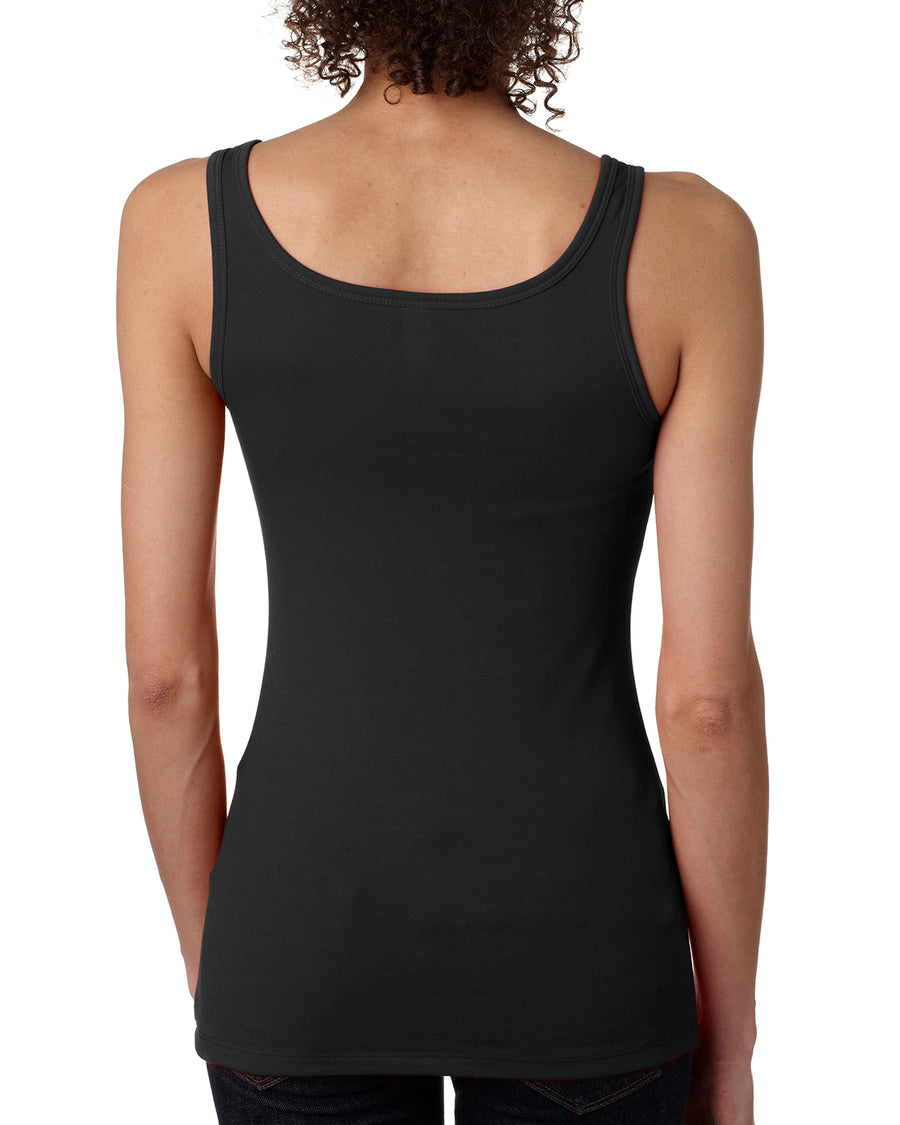 Women's Spandex Jersey Tank - Black
