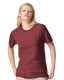 American Apparel 2001CVC - Unisex CVC T-Shirt - Heather Burgundy