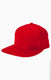 Yupoong 6089 - Unisex 6-Panel Structured Flat Visor Classic Snapback - Red