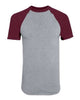 Athletic Heather / Maroon