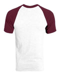 Augusta Sportswear 423 White/ Maroon — back