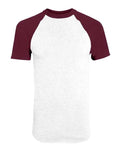Augusta Sportswear 423 White/ Maroon — front
