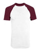 White / Maroon