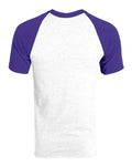 Augusta Sportswear 423 White/ Purple — back