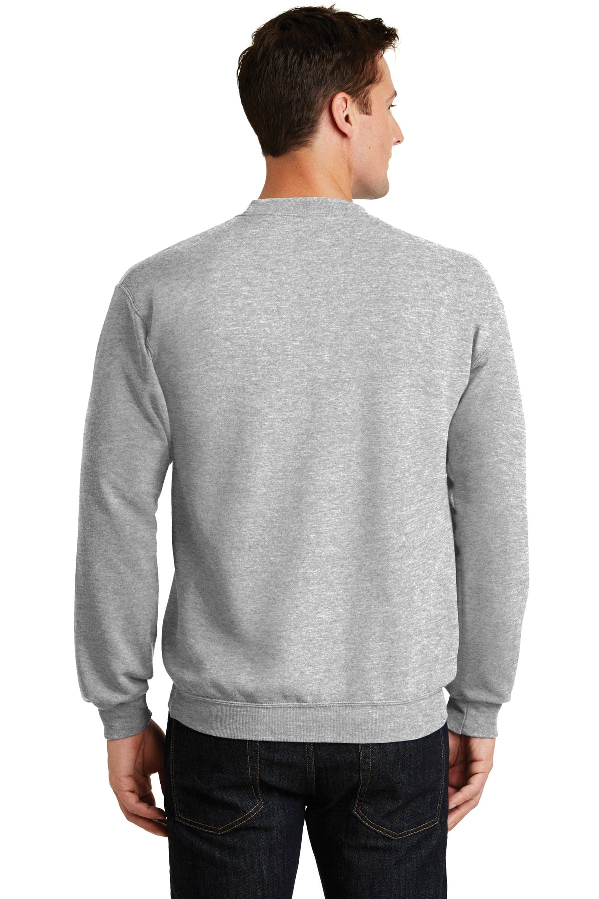Unisex Core Fleece Crewneck Sweatshirt - Ash