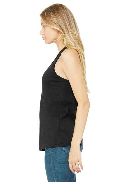 Women's Jersey Racerback Tank - Black