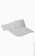 Big Accessories BX022 - Sport Visor with Mesh - White