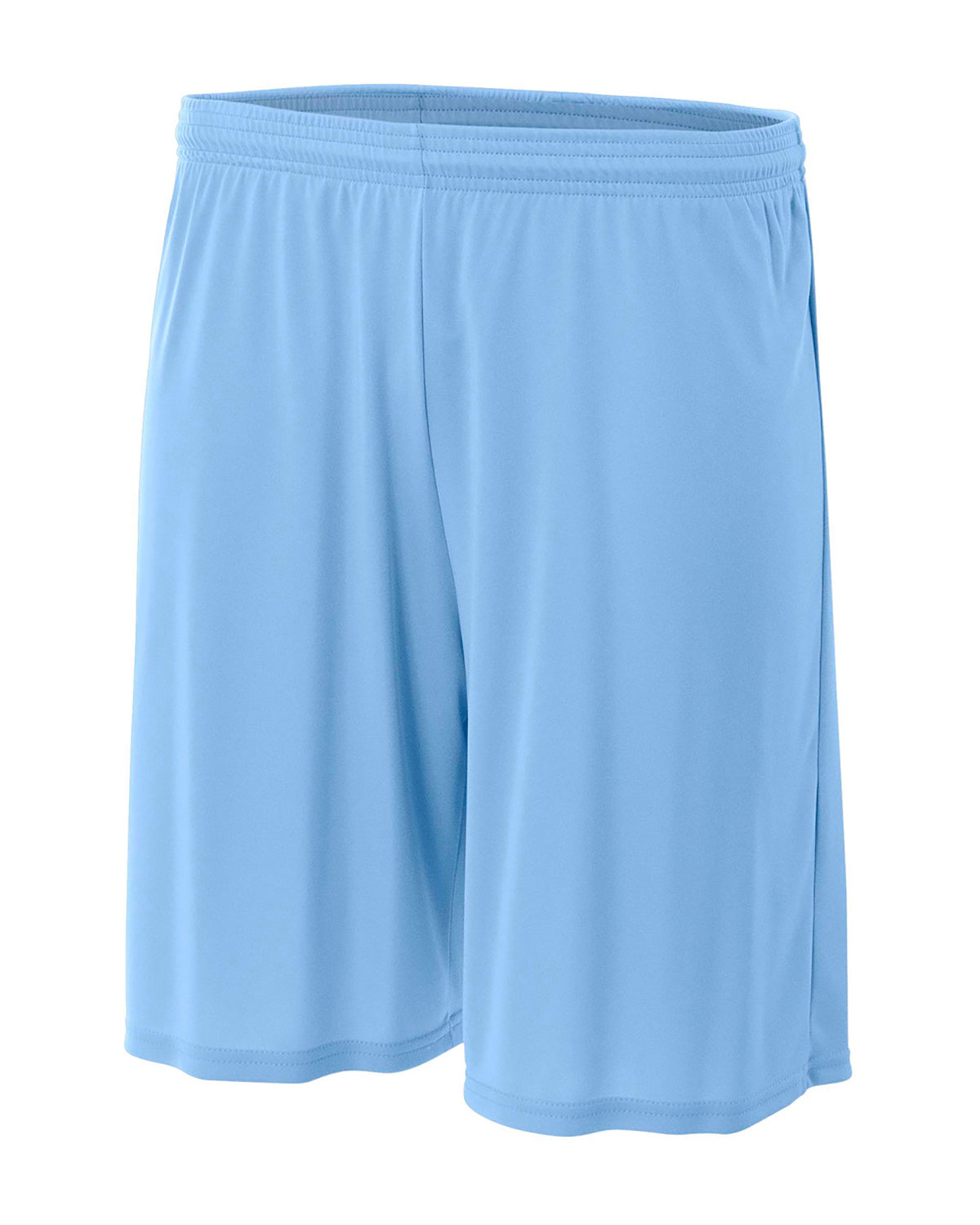 Youth Cooling Performance Polyester Short - Light Blue