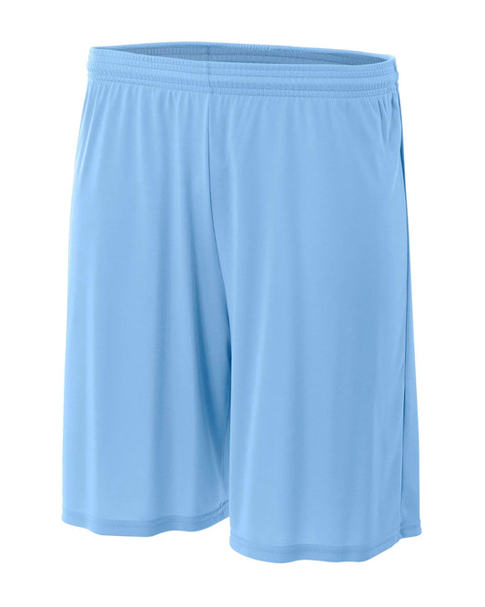 Youth Cooling Performance Polyester Short - Light Blue