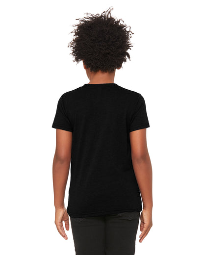 Youth Triblend Short-Sleeve T-Shirt - Solid Black Triblend
