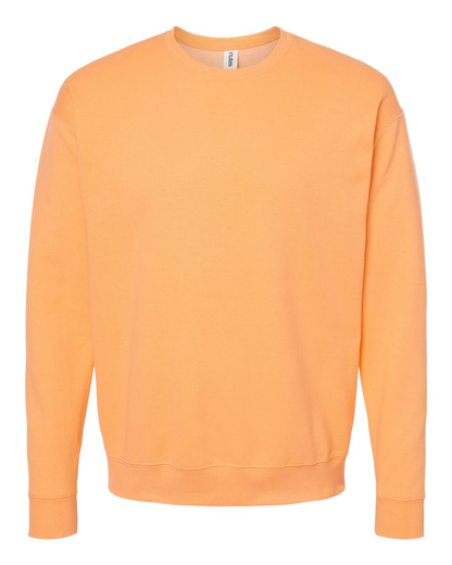 Unisex Fleece Crew - Cantaloupe