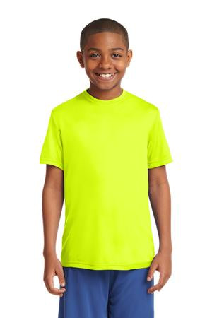 Youth PosiCharge Competitor Tee - Neon Yellow