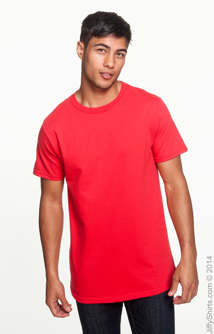 Men's 100% Organic Cotton Classic Short-Sleeve T-Shirt - Red Pepper