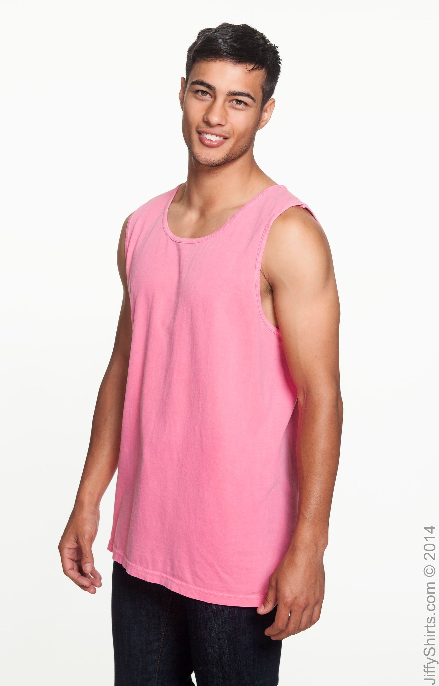 Unisex Heavyweight RS Tank - Crunchberry