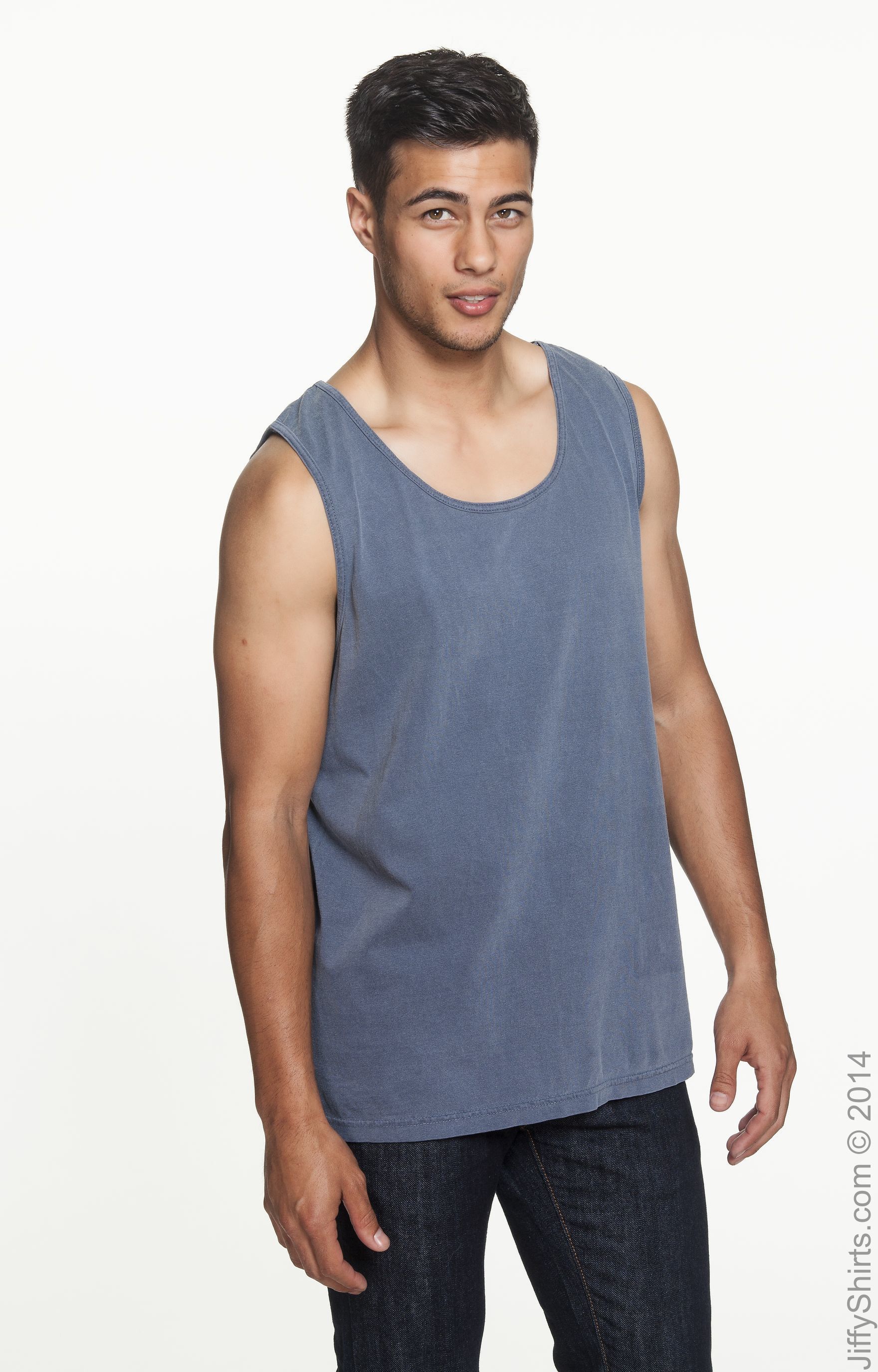 Unisex Heavyweight RS Tank - Denim