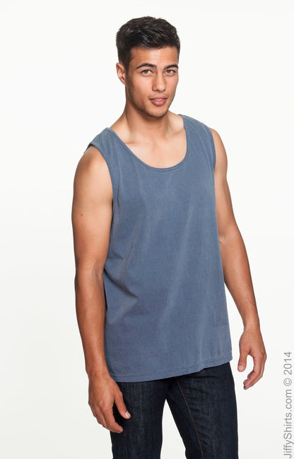 Unisex Heavyweight RS Tank - Denim