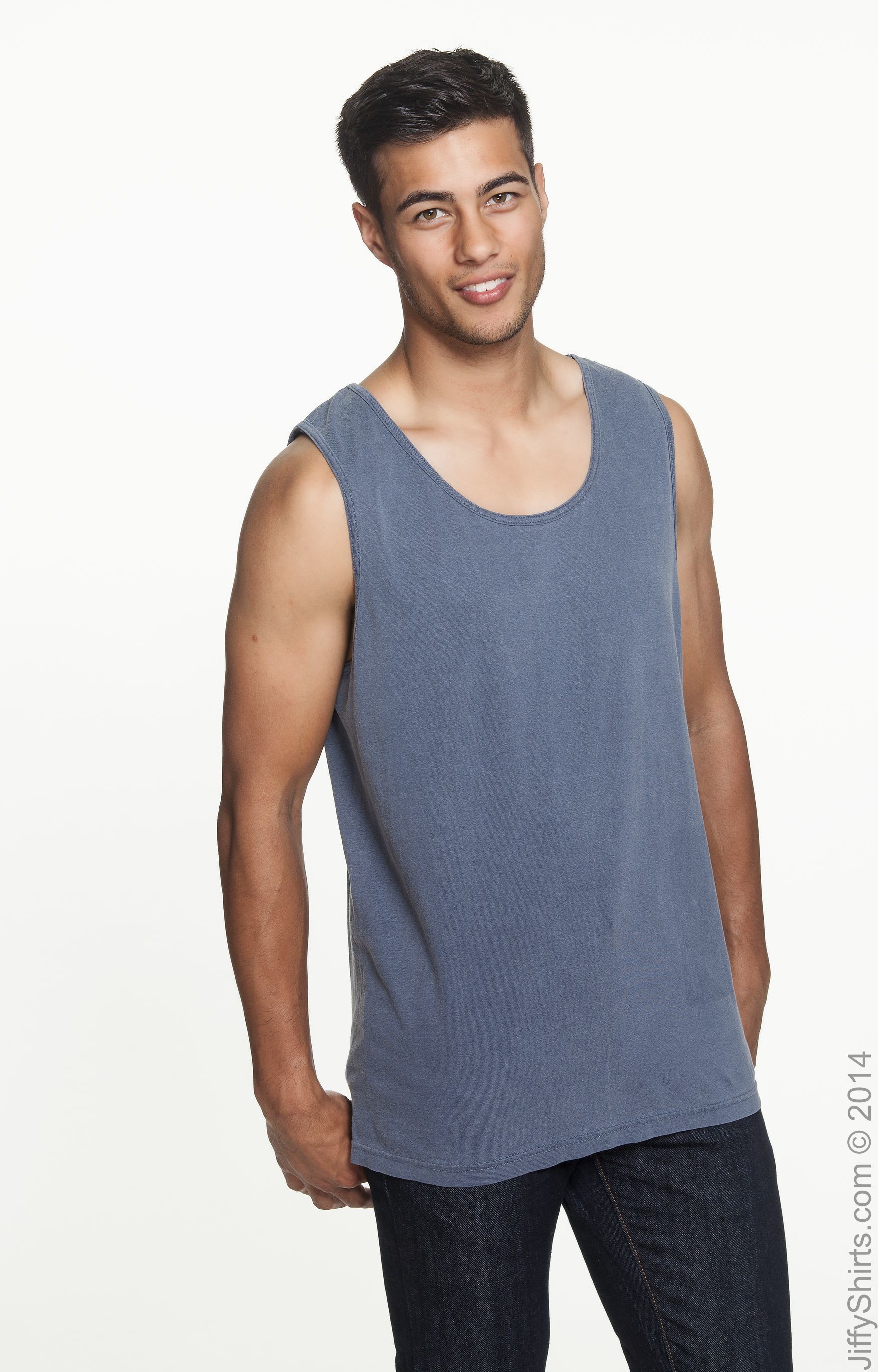 Unisex Heavyweight RS Tank - Denim
