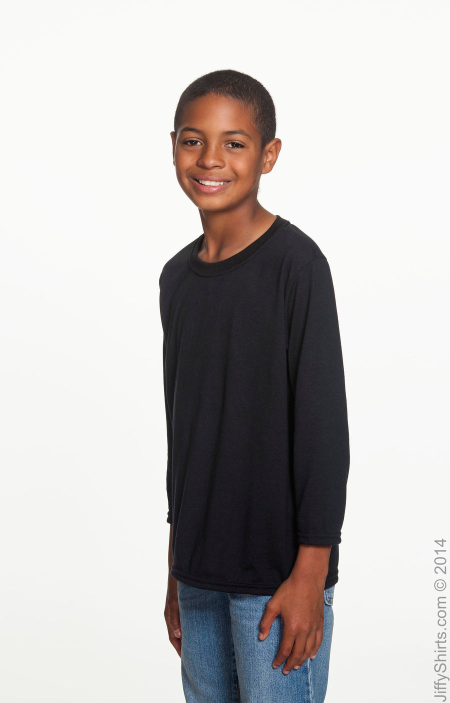 Youth Performance® Youth Long-Sleeve T-Shirt - Black