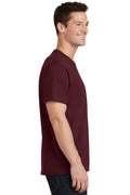 Unisex Core Cotton Tee - Athletic Maroon