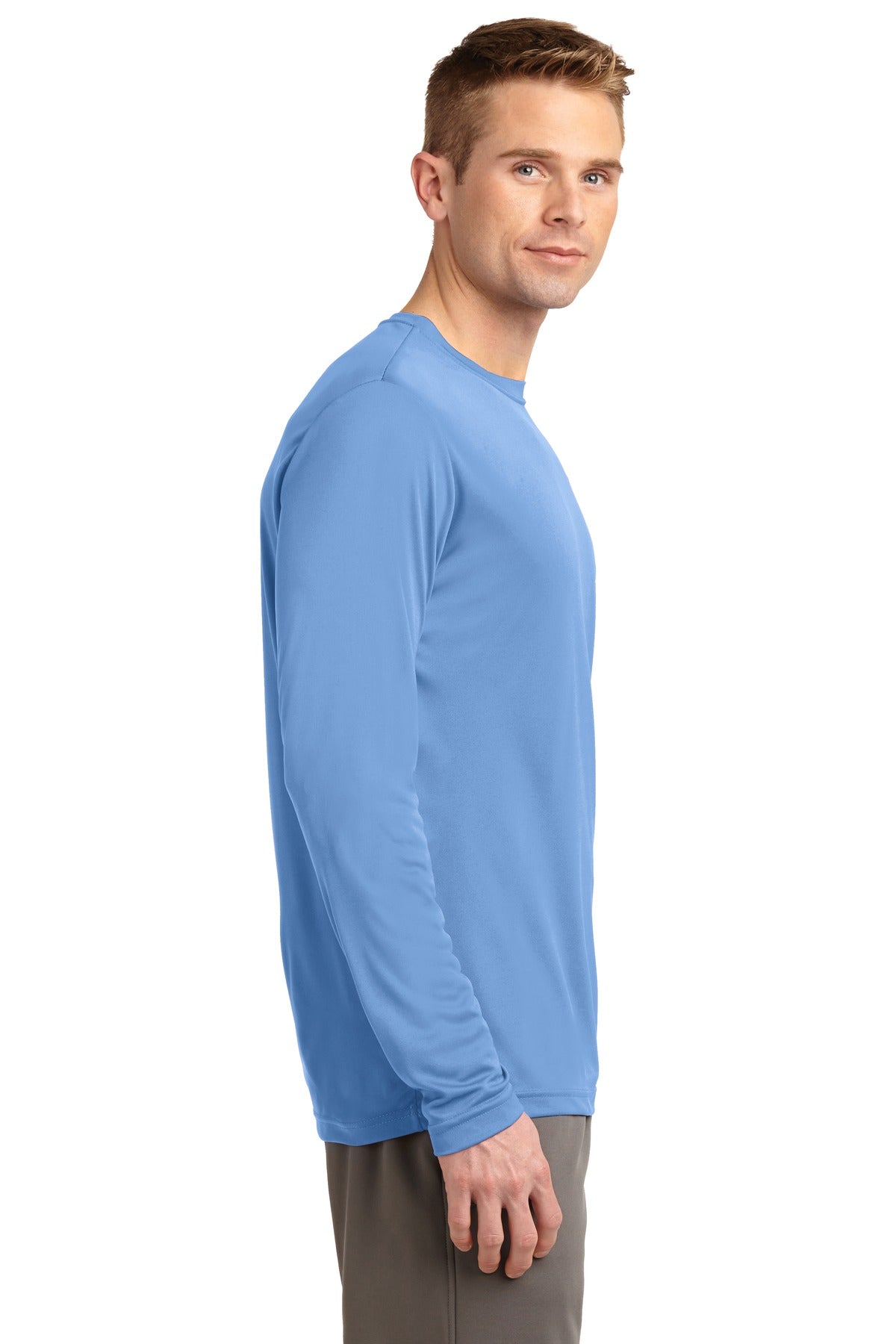 Unisex Long Sleeve PosiCharge Competitor Tee - Carolina Blue