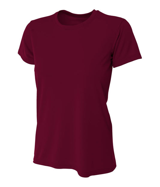 Women's Cooling Performance T-Shirt - Maroon