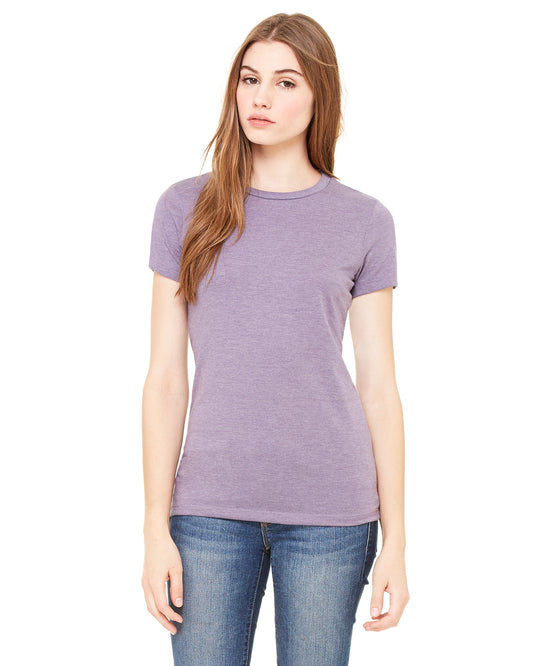 Women's Junior Fit Favorite T-Shirt - Heather Purple