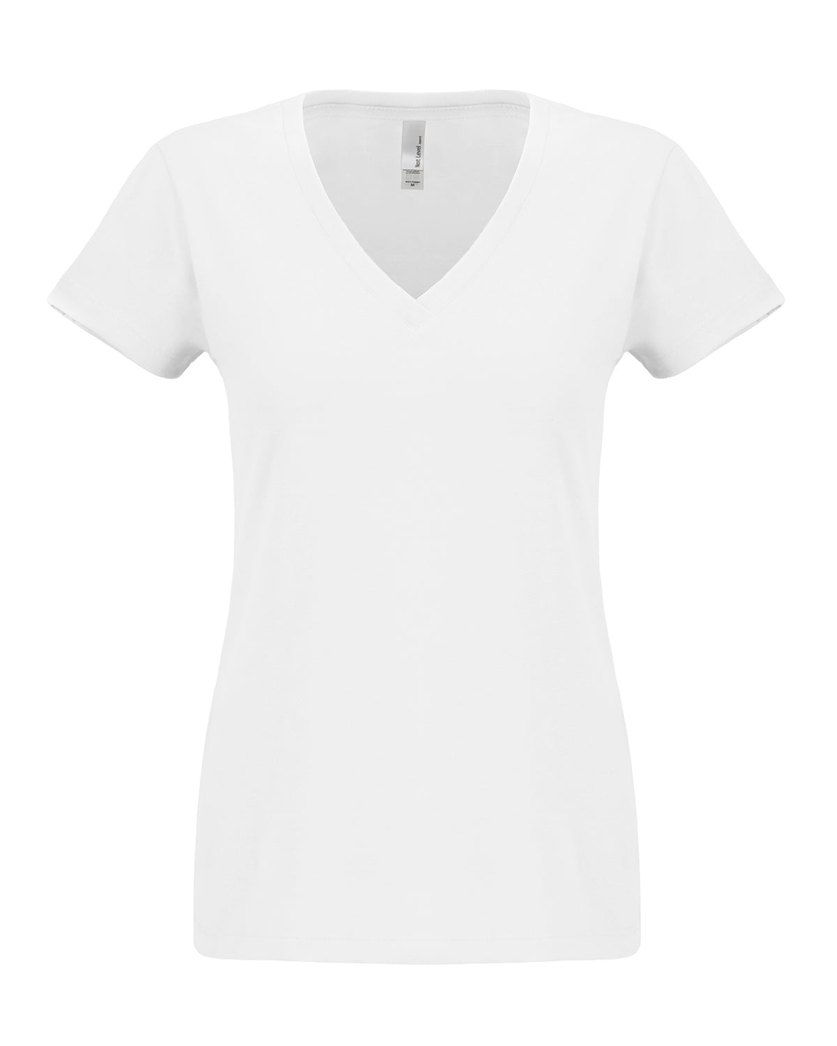 Women's Sueded V - White