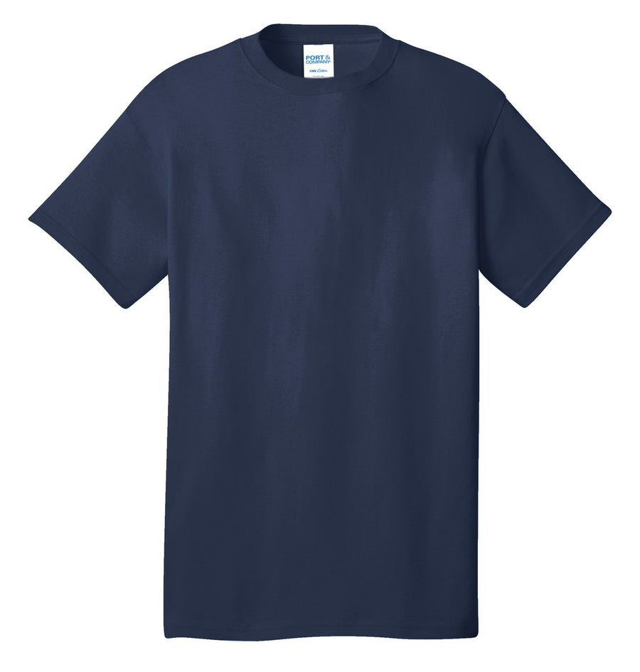 Unisex Core Cotton Tee - Navy