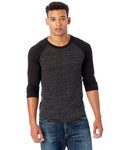 Unisex Baseball Eco-Jersey��� T-Shirt - Ec Black / Ec Tr Black