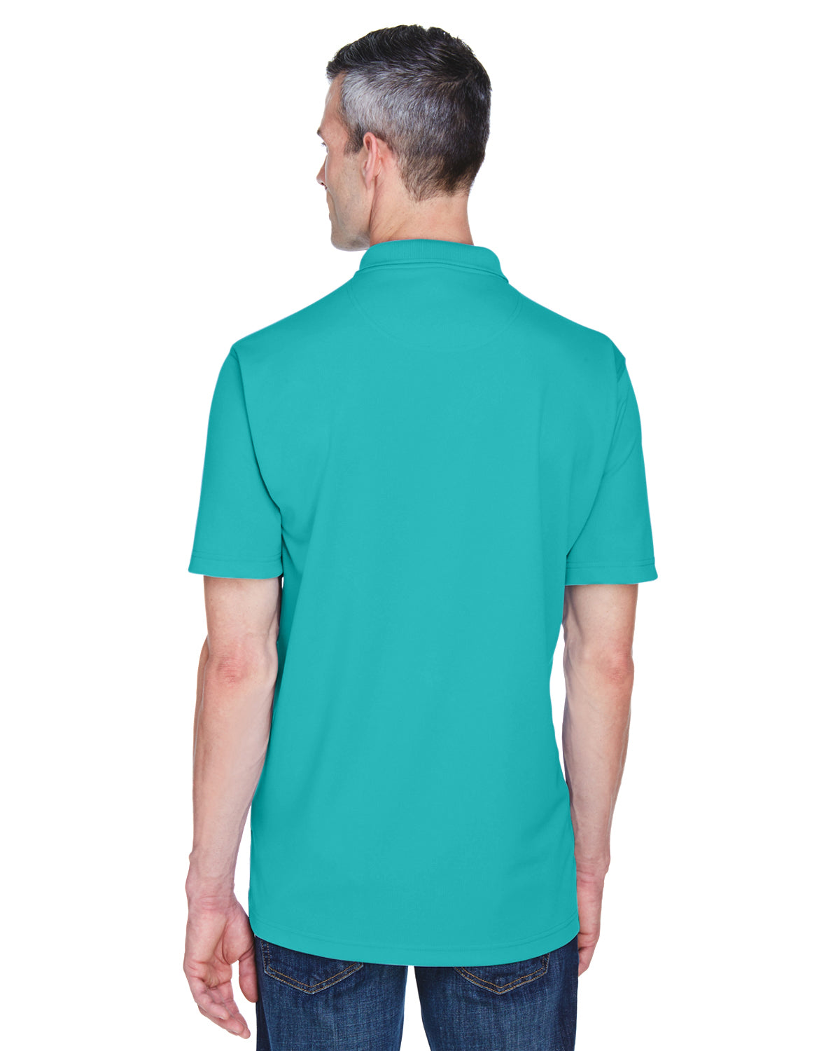 Men's Cool & Dry Stain-Release Performance Polo - Jade
