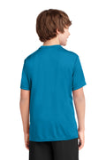 Youth Performance Tee - Neon Blue