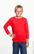 Youth Performance® Youth Long-Sleeve T-Shirt - Red