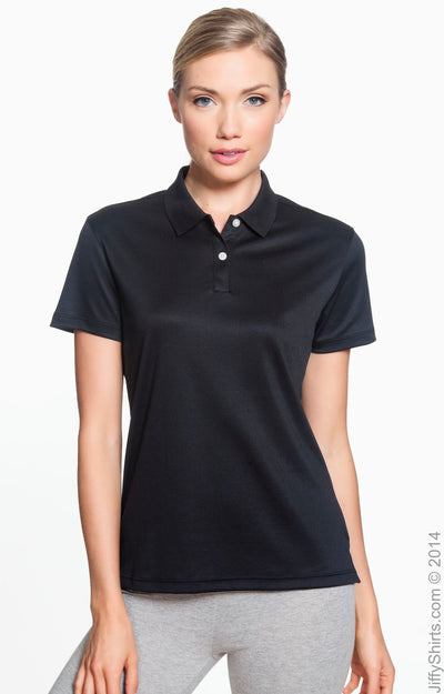Women's Pima-Tech™ Jet Piqué Polo - Black