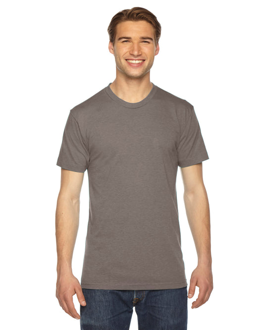 Unisex Triblend Short-Sleeve Track T-Shirt - Tri Coffee