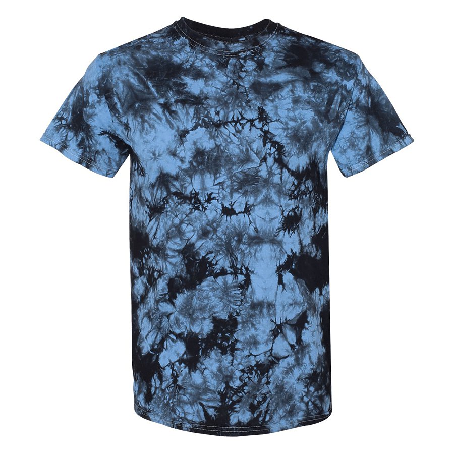 Youth Crystal Tie Dye T-Shirt - Black / Columbia