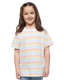 LAT 6101 - Youth Fine Jersey T-Shirt - Rainbow Stripe