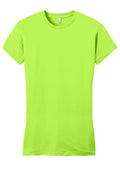 Women's Fitted Very Important Tee - Lime Shock