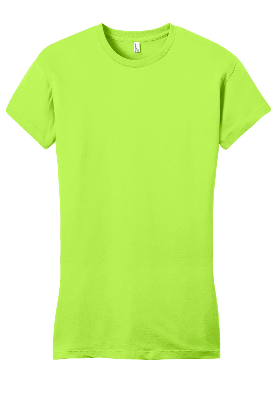 Women's Fitted Very Important Tee - Lime Shock