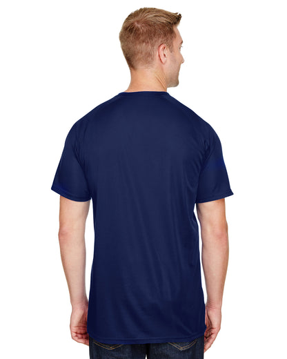 Unisex Attain 2-Button Baseball Jersey - Navy