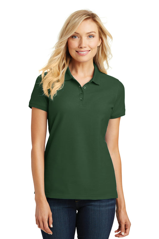 Women's Core Classic Pique Polo - Deep Forest Green