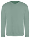 Unisex 80/20 Midweight College Crewneck Sweatshirt - Dusty Green