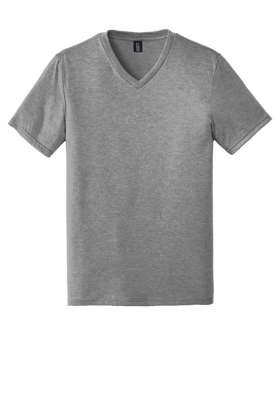 Unisex Perfect Tri V-Neck Tee - Gray Frost