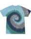 Tie-Dye CD100Y - Youth 100% Cotton T-Shirt - Earth