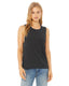 Bella + Canvas B8803 - Women's Flowy Scoop Muscle Tank - Dark Gray