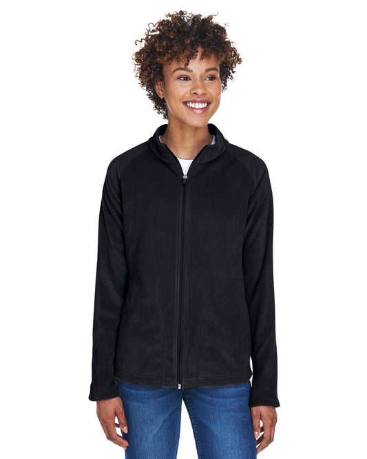 Women's Campus Microfleece Jacket - Black